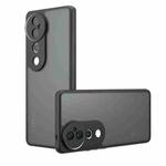 For vivo S19 Pro Armor Precise Hole PC Hybrid TPU Phone Case(Frosted Black)