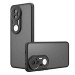 For vivo S20 Pro Armor Precise Hole PC Hybrid TPU Phone Case(Frosted Black)