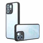 For OPPO Reno14 F 5G Armor Precise Hole PC Hybrid TPU Phone Case(Transparent)