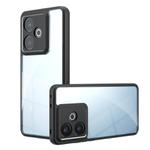 For Realme GT7 Armor Precise Hole PC Hybrid TPU Phone Case(Transparent)