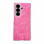 For Samsung Galaxy Z Fold7 5G Pearlescent Shell Texture Phone Case(Red)