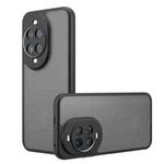 For Huawei nova 14 Ultra Armor Precise Hole PC Hybrid TPU Phone Case(Frosted Black)