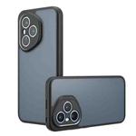 For Honor 400 Pro Global 160.8mm Armor Precise Hole PC Hybrid TPU Phone Case(Frosted Black)