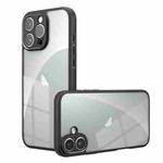 For iPhone 16 Pro Max Armor Precise Hole PC Hybrid TPU Phone Case(Transparent)