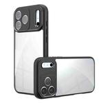 For iPhone 17 Pro Max Armor Precise Hole PC Hybrid TPU Phone Case(Transparent)