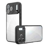 For iPhone 17 Pro Armor Precise Hole PC Hybrid TPU Phone Case(Transparent)