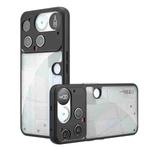 For Nothing Phone 3 Armor Precise Hole PC Hybrid TPU Phone Case(Transparent)