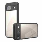 For Google Pixel 8a Armor Precise Hole PC Hybrid TPU Phone Case(Transparent)