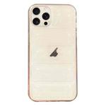 For iPhone 12 Pro Eiderdown Airbag Glossy TPU Phone Case(Transparent)