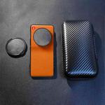 For Xiaomi 14 Ultra JSR Phone Case with Filter Adapter Ring & Storage Box(Orange)