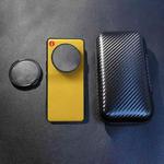 For Xiaomi 14 Ultra JSR Phone Case with Filter Adapter Ring & Storage Box(Yellow)