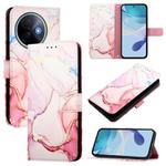 For vivo Y39 5G PT003 Marble Pattern Flip Leather Phone Case(Rose Gold)