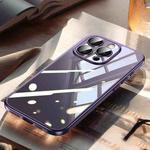 For iPhone 15 Pro SULADA Electroplating Frosted PC + TPU Shockproof Phone Case(Purple)