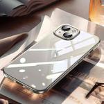 For iPhone 15 Plus SULADA Electroplating Frosted PC + TPU Shockproof Phone Case(Grey)