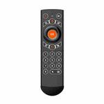 G21 2.4GHz Fly Air Mouse LED Backlight Wireless Keyboard Remote Control with Gyroscope for Android TV Box / PC, Support Intelligent Voice (Orange)