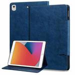 For iPad Air / Air 2 / 9.7 2017 / 2018 Cat Buckle Leather Smart Tablet Case(Royal Blue)