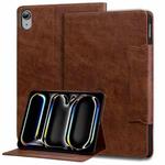 For iPad 10th Gen 10.9 2022 Cat Buckle Leather Smart Tablet Case(Brown)