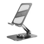 ROCK Desktop Rotating Metal Mobile Phone Holder(Grey)