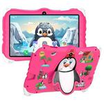 Penguin 7 inch WiFi Kids Tablet PC, 2GB+16GB, Android 7.1 MT6735 Octa Core CPU(Pink)