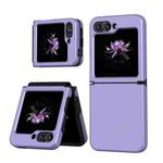 For Samsung Galaxy Z Flip6 5G Flat Skin Feel TPU+PC Shockproof Phone Case(Purple)