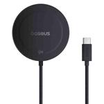 Baseus Simple Mini4 Magnetic Wireless Charger Stand Qi2 15W Universal(Black)
