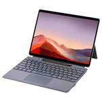 For Microsoft Surface Pro 10 / Pro 9 2089D Backlight Wireless Bluetooth Keyboard Leather Case with Touchpad(Grey)