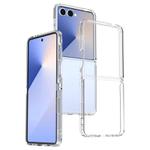 For Samsung Galaxy Z Flip7 5G Scratchproof Acrylic TPU Phone Case(Transparent)