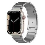 For Apple Watch Series 7 41mm Titanium Metal Watch Band(Silver)