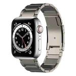 For Apple Watch Series 6 44mm Titanium Metal Watch Band(Titanium)