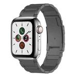 For Apple Watch Series 5 44mm Titanium Metal Watch Band(Grey)