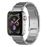 For Apple Watch Series 4 44mm Titanium Metal Watch Band(Silver)