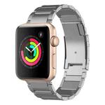 For Apple Watch Series 3 38mm Titanium Metal Watch Band(Silver)