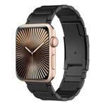 For Apple Watch Series 10 42mm Titanium Metal Watch Band(Black)