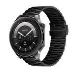 HD Watch X 1.43 inch IP68 BT5.3 Sport Smart Watch, Support Bluetooth Call / Sleep / Blood Oxygen / Heart Rate / Blood Pressure Health Monitor(Black Steel + Black Silicone Strap)