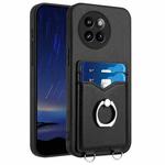 For Xiaomi Civi 4 Pro 5G R20 Ring Card Holder Phone Case(Black)