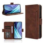 For itel A50 Skin Feel Calf Texture Card Slots Leather Phone Case(Brown)