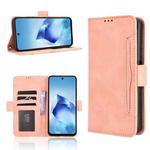 For itel Power 70 Skin Feel Calf Texture Card Slots Leather Phone Case(Pink)