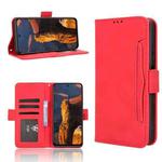 For itel A95 5G Skin Feel Calf Texture Card Slots Leather Phone Case(Red)