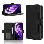 For itel City 100 4G Skin Feel Calf Texture Card Slots Leather Phone Case(Black)