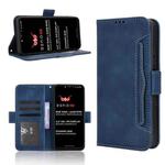 For itel Zeno 10 Skin Feel Calf Texture Card Slots Leather Phone Case(Blue)