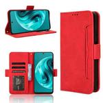 For Huawei nova 12i 4G / Enjoy 70 Pro 4G Skin Feel Calf Texture Card Slots Leather Phone Case(Red)