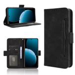 For Huawei Enjoy 80 4G Skin Feel Calf Texture Card Slots Leather Phone Case(Black)