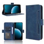 For Huawei Enjoy 80 4G Skin Feel Calf Texture Card Slots Leather Phone Case(Blue)