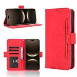 For Huawei nova 14 5G Skin Feel Calf Texture Card Slots Leather Phone Case(Red)