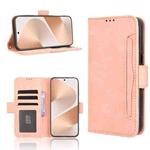 For Huawei Pura 80 5G Skin Feel Calf Texture Card Slots Leather Phone Case(Pink)