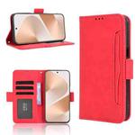For Huawei Pura 80 5G Skin Feel Calf Texture Card Slots Leather Phone Case(Red)