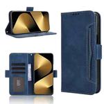 For Huawei Pura 80 Pro 5G / 80 Pro+ 5G Skin Feel Calf Texture Card Slots Leather Phone Case(Blue)