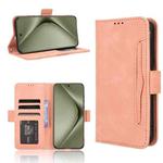 For Huawei Pura 70 Pro / 70 Pro+ Skin Feel Calf Texture Card Slots Leather Phone Case(Pink)