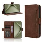 For Huawei Pura 70 Pro / 70 Pro+ Skin Feel Calf Texture Card Slots Leather Phone Case(Brown)