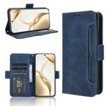 For Honor 200 5G Skin Feel Calf Texture Card Slots Leather Phone Case(Blue)